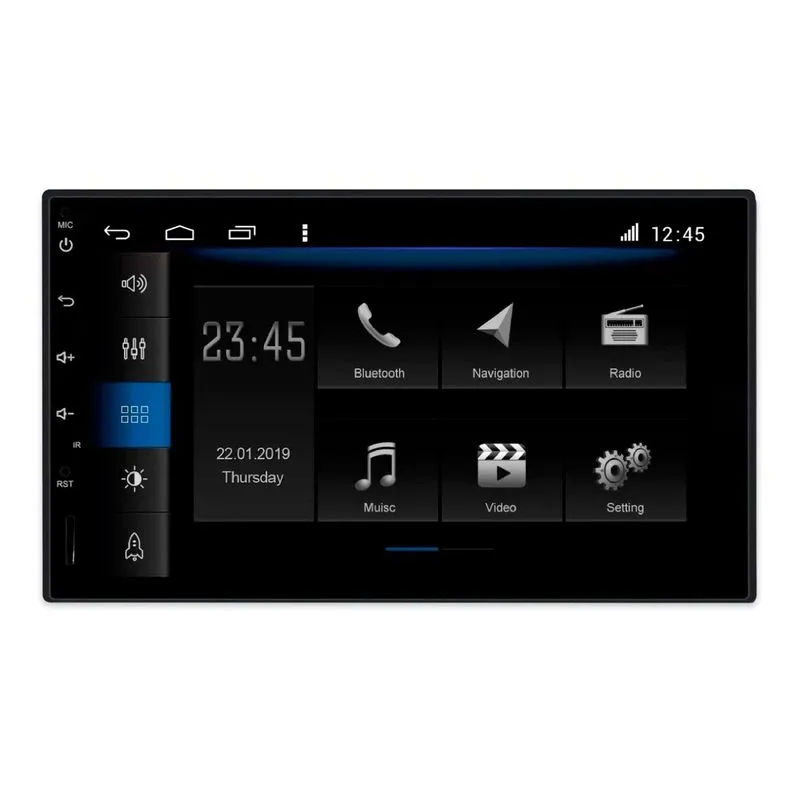 Central Multimídia Android 12 W7 Pro 2/32gb Carplay Android Auto