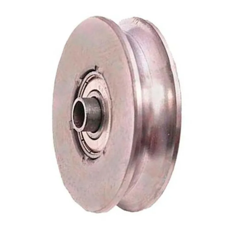 Roldana Ferro Maciça 80mm Cantoneira Bucha para Portão - Ferrosul