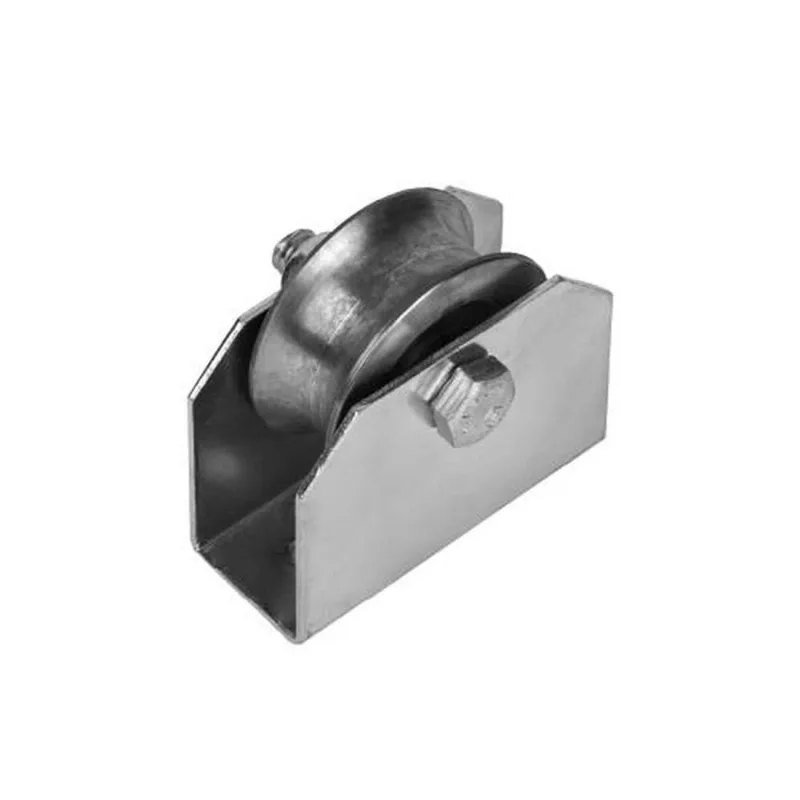 Roldana Ferro Maciça 70 Cano 1/2" para Canal Tubo - Ferrosul
