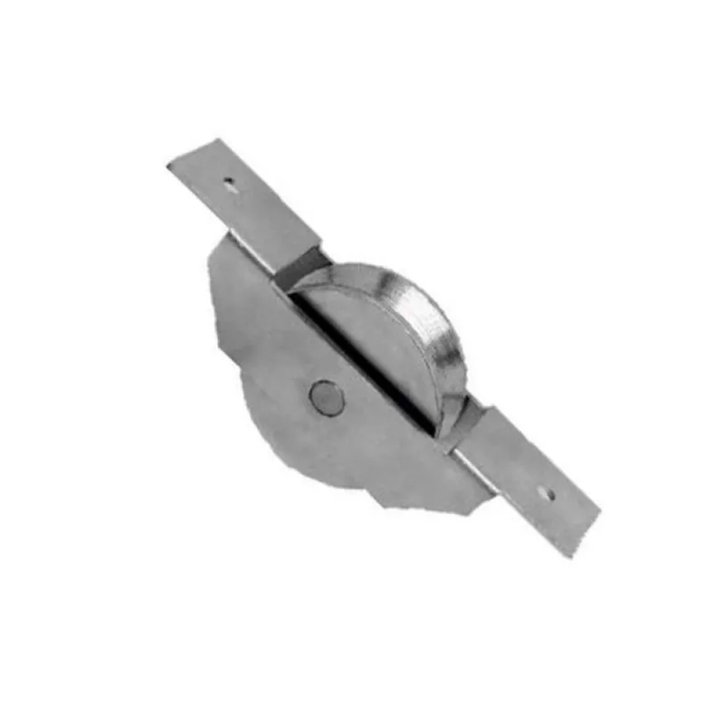 Roldana Ferro Maciça 50mm (2") para Portão - Cantoneira Caixa Aberta