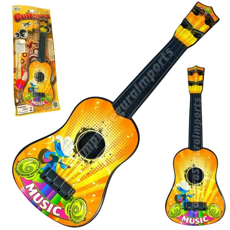 Mini Violão Infantil Cavaquinho Brinquedo Instrumento
