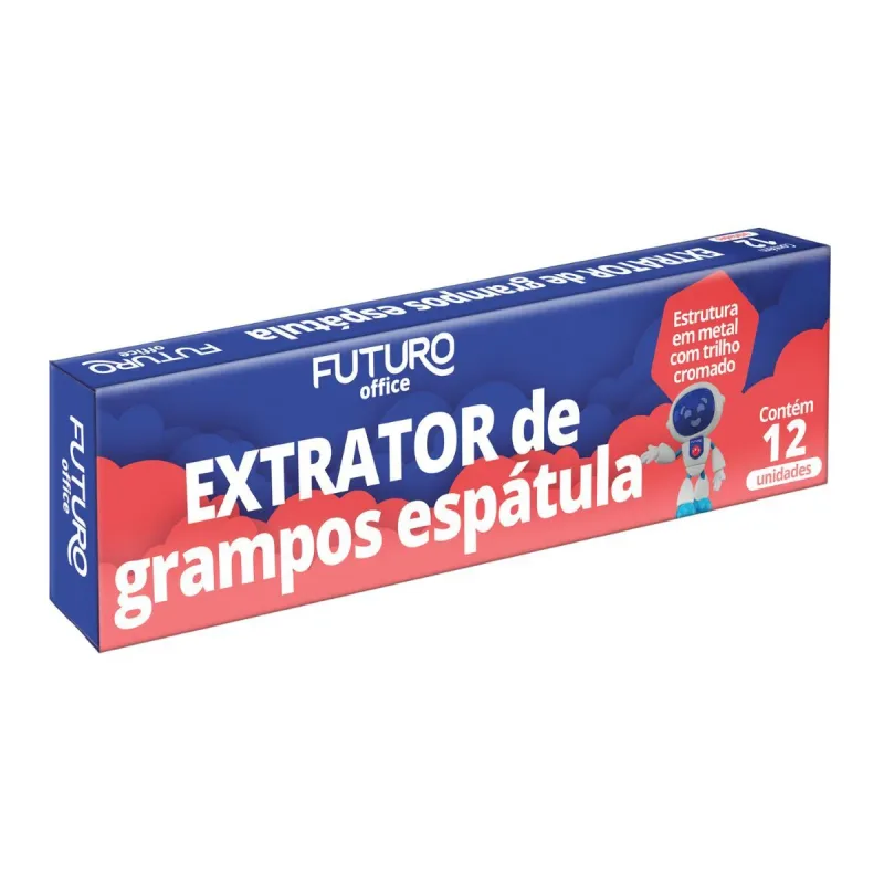 Extrator de Grampo Futuro Espatula com 12 Unidades