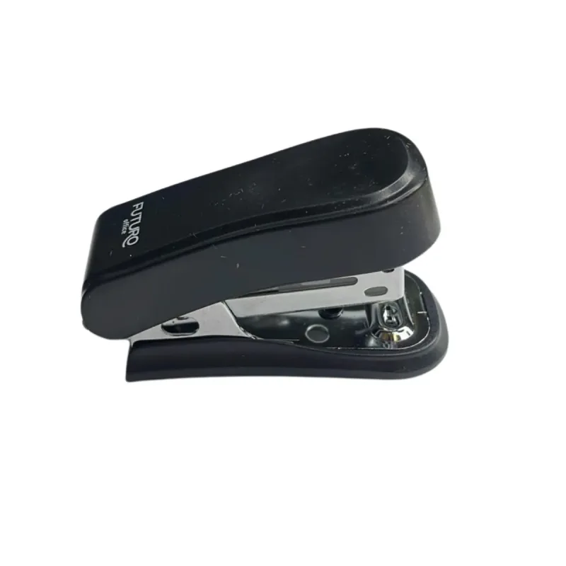 Grampeador Mini Futuro Preto 12 Folhas