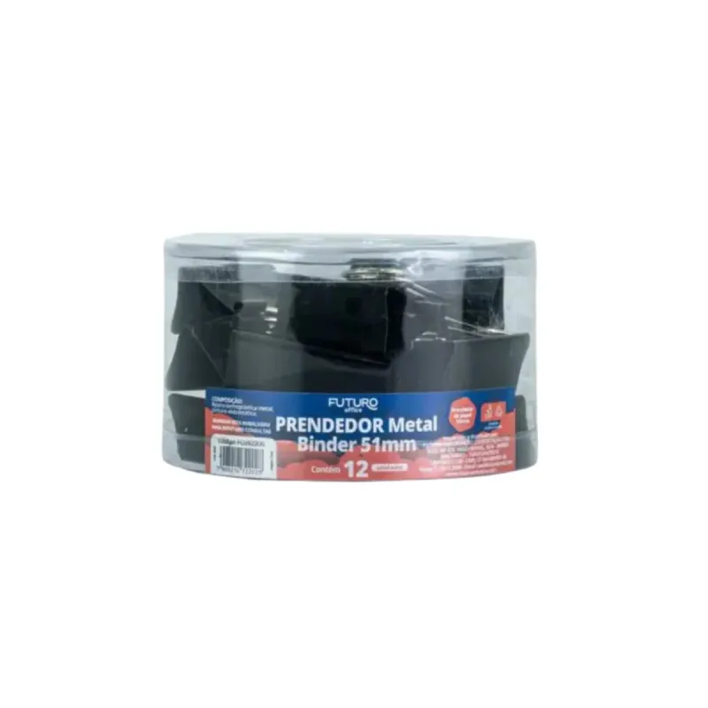 Prendedor Metal Futuro 15mm com 60 Unidades