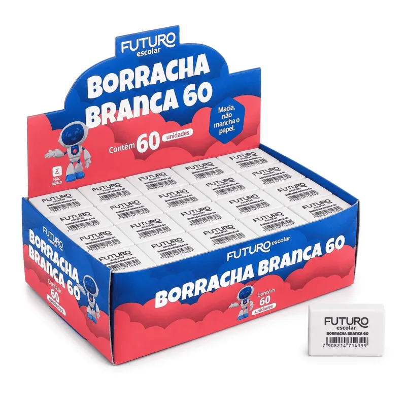 Borracha Branca 60 - 60 Unds - Futuro