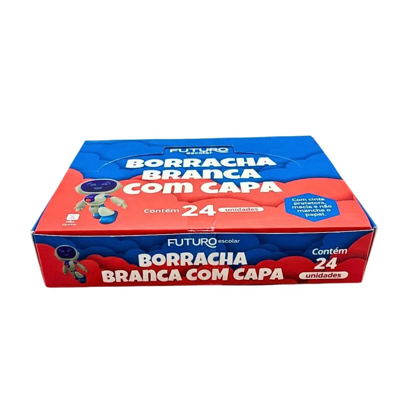 Borracha Branca com Capa Futuro com 24 Unidades