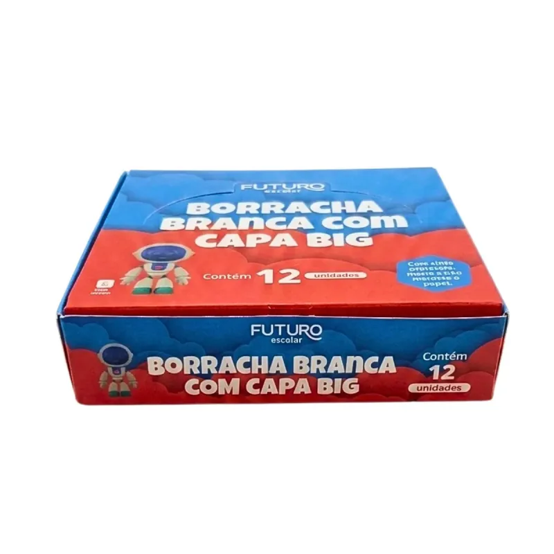 Borracha Branca Big Futuro com Capa