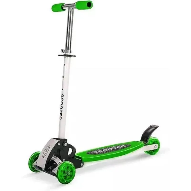 Patinete 3 Rodas Com Base Scooter Roda Flexível Futuro Kids