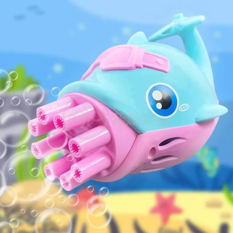 Pistola De Bolha De Sabão Sortida Peixe Futuro