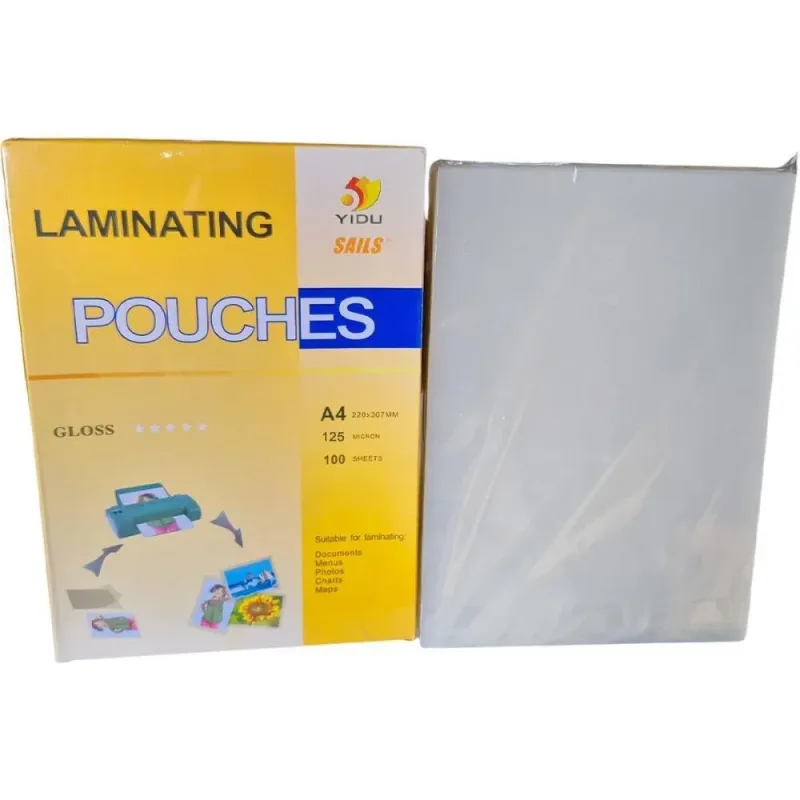 Plastico para Plastificacao Pouch FILM A4 220X307 (0,05) CONJ/100