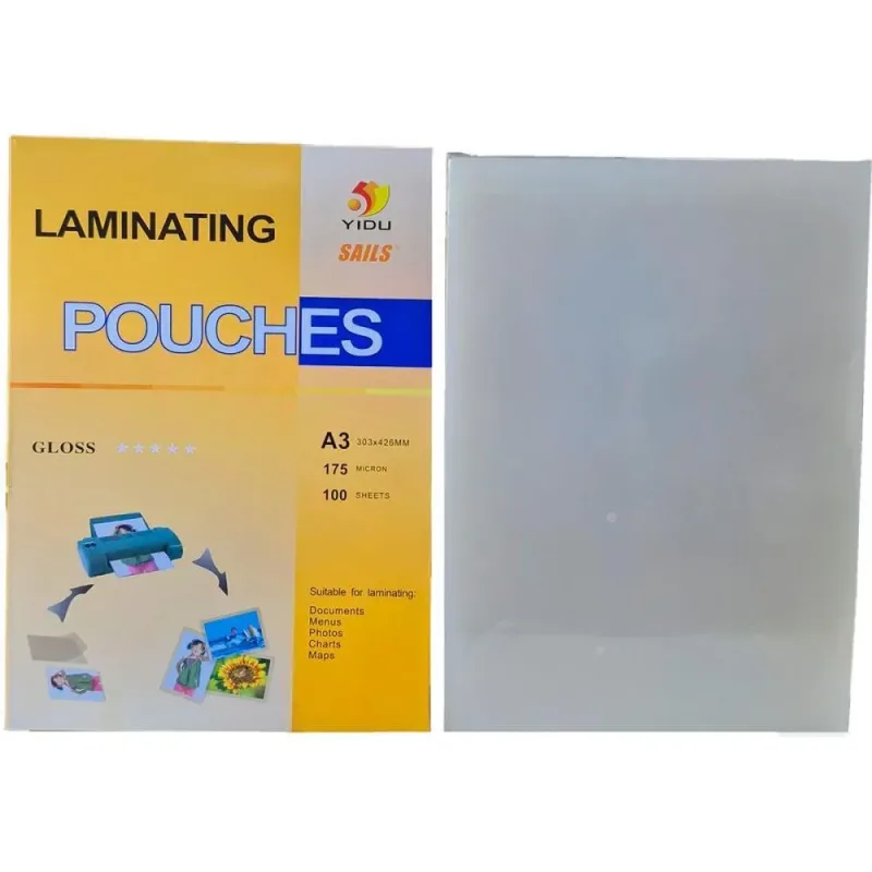 Plastico para Plastificacao Pouch FILM A3 303X426MM 0,07 CONJ/100 (7908215014948)