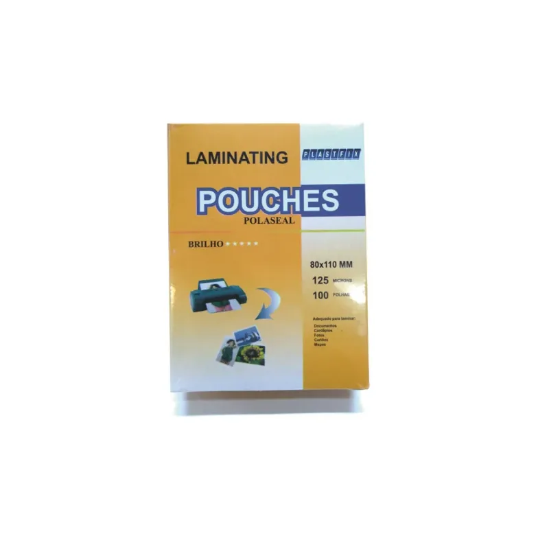 Plastico de Plastificacao Identidade 05 Plastfix 80x110mm C/100