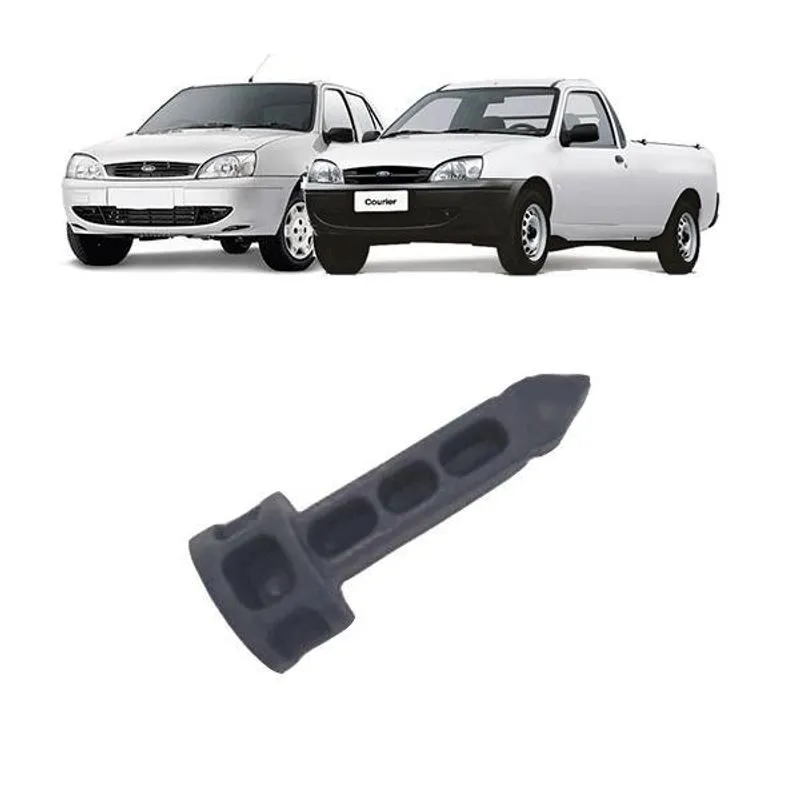 Trava Da Soleira Ford Fiesta Courier 1995 A 2013 Grafite