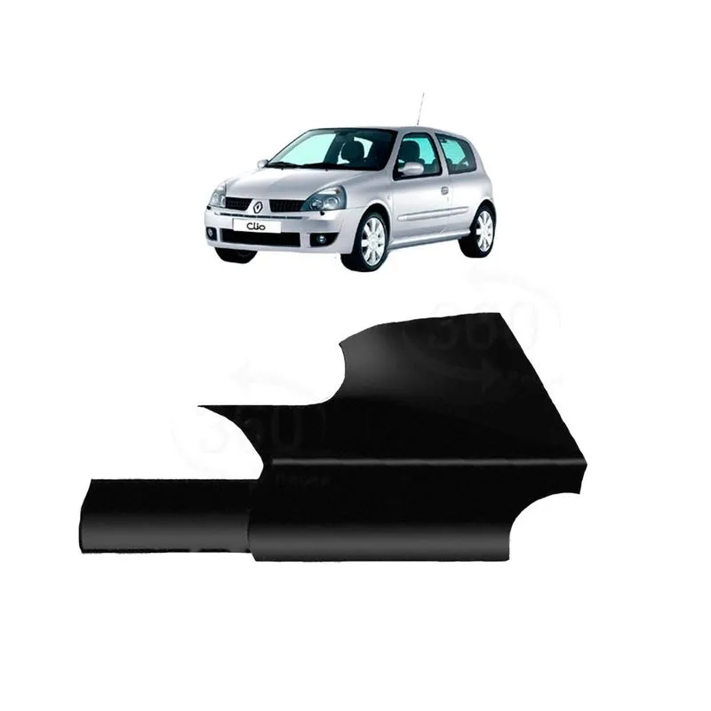 Acabamento Cantoneira Superior Borracha Para-brisa Le Clio