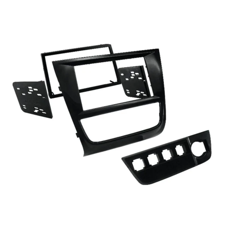 Moldura de Rádio 2 Din Gol 13/ Black piano Moldura 4 Botões Japonês e Chinês