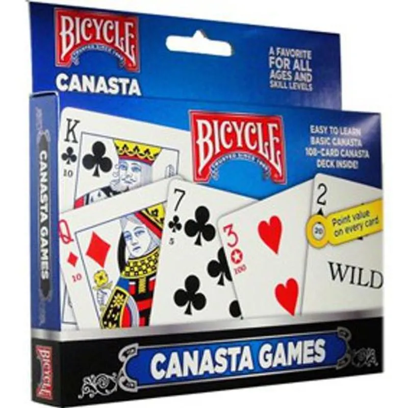 Par De Baralhos Bicycle Para Canasta R+