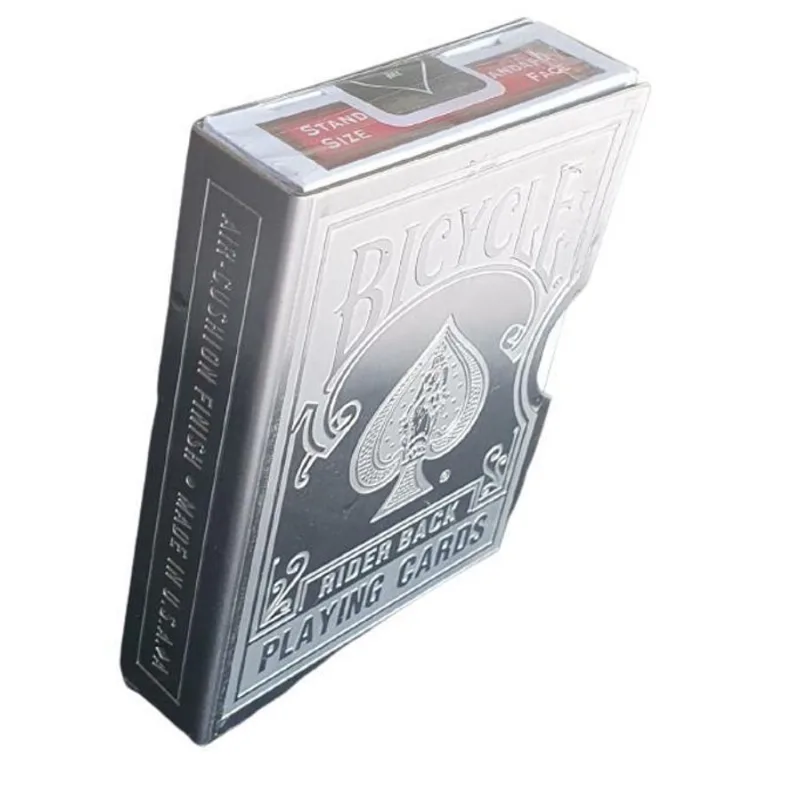 Protetor De Baralho Bicycle Gravado Metal B+