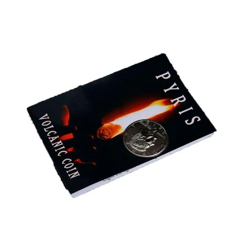 Pyris Volcanic Coin Moeda Fogo Half Dollar B+
