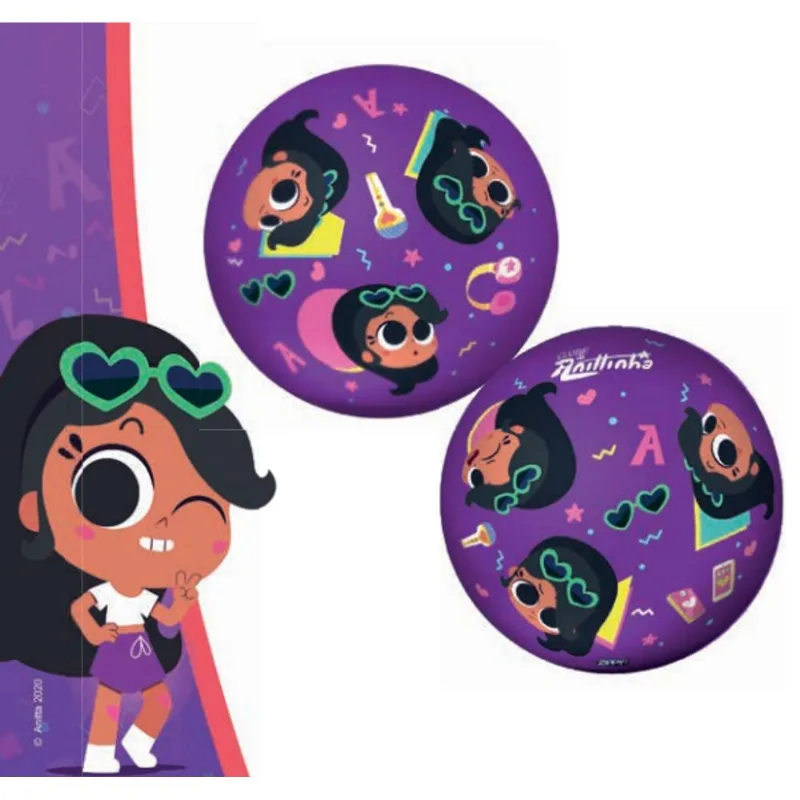 Bola de Vinil - Clube da Anittinha ZIPPY TOYS