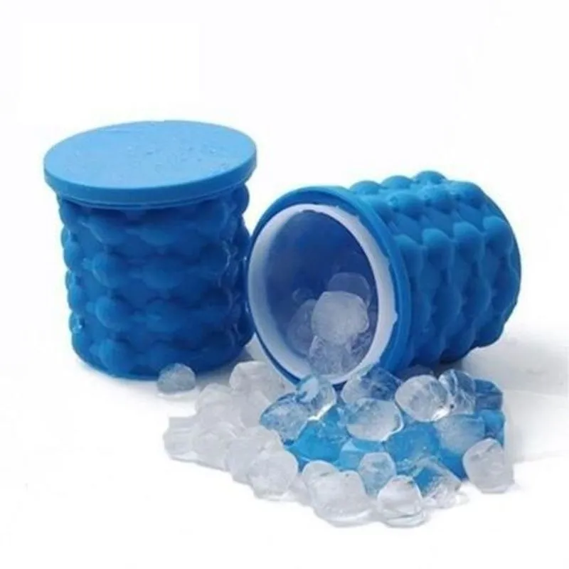 Balde Forma De Gelo Em Silicone Ice Magic Cube