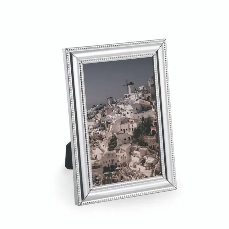Porta Retrato Slim Prateado 10x15 Cm - Mimo Style - Mf17
