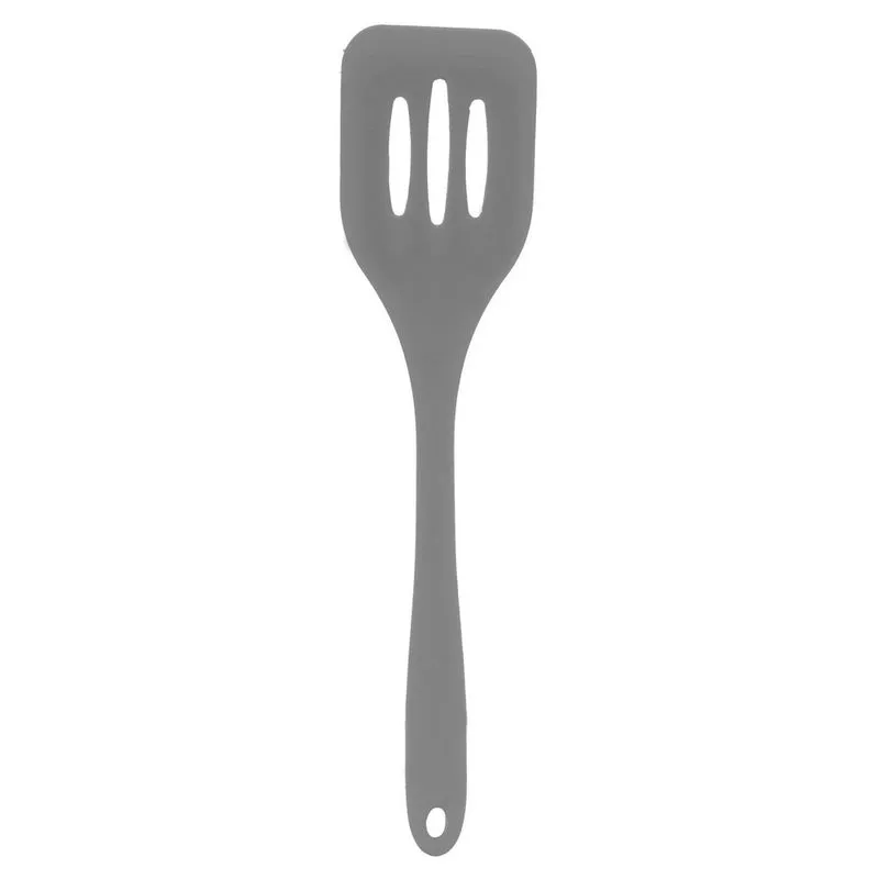 Espátula Vazada de Silicone Grey - Mimo Style