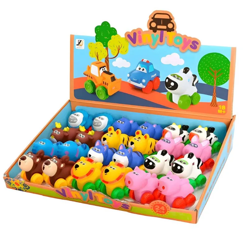 Mini Carrinho Zoo - Modelos Sortidos - Zippy Toys