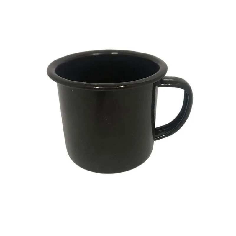 Caneca Esmaltada 150ml Black Mimo