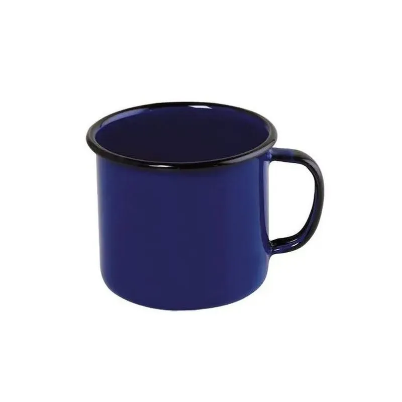Caneca Esmaltada 90ml - Azul - Mimo Style