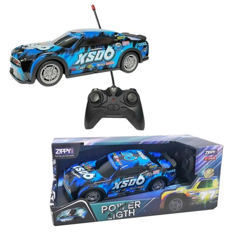 Carrinho De Controle Remoto Azul Zippy Toys