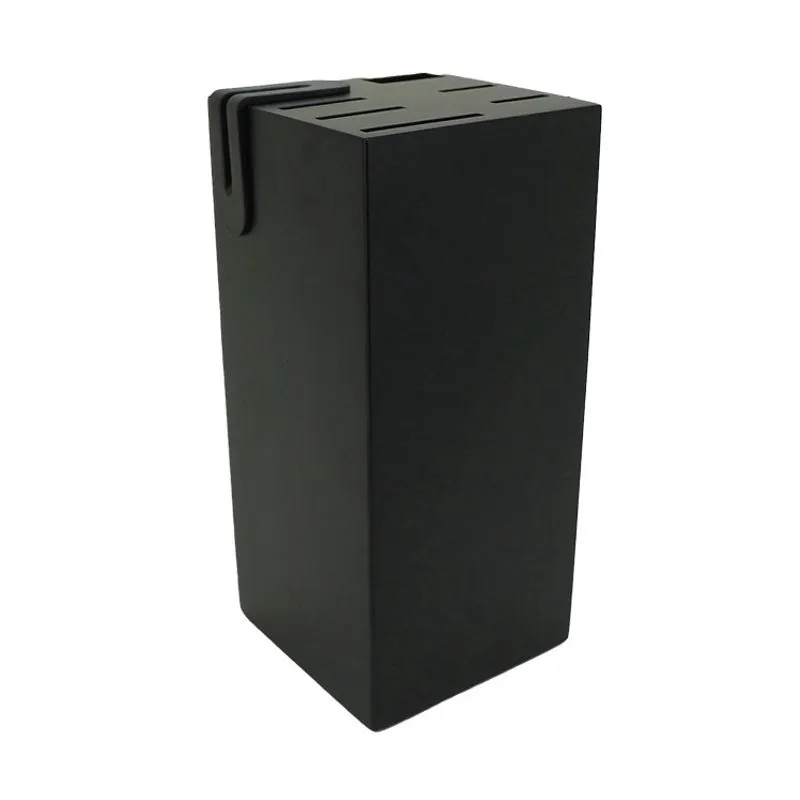 Porta Facas Mimo AJ23129 Madeira Preto com Afiador