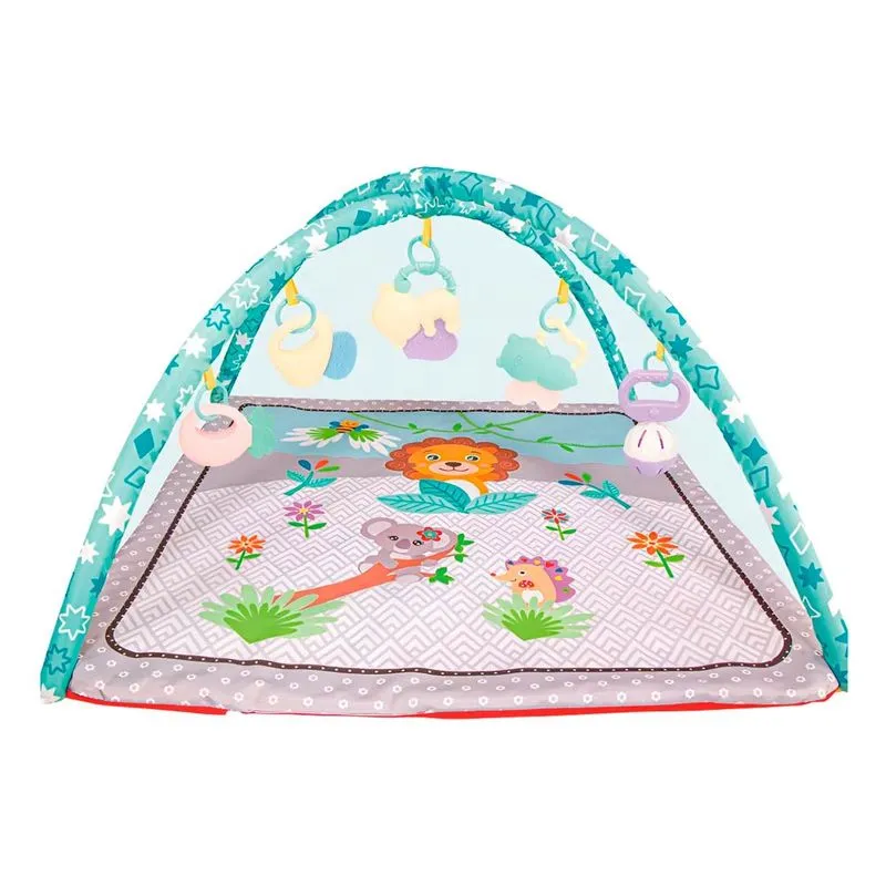 Tapete De Atividades Quadrado Animais 72x72x42cm Zippy Toys