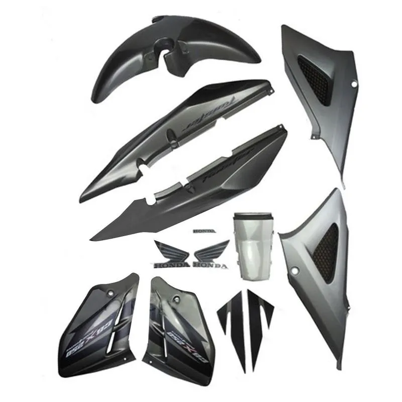 Carenagem Cbx Twister 250 2008 Prata Adesivada