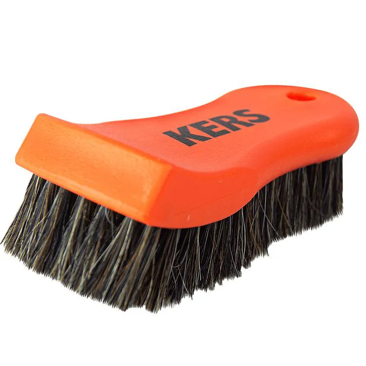 Escova para Limpeza de Couro com Cerdas Naturais Kers