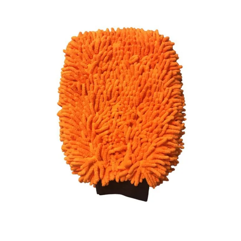 Luva De Microfibra Para Lavagem Glove Laranja 30X20 Kers