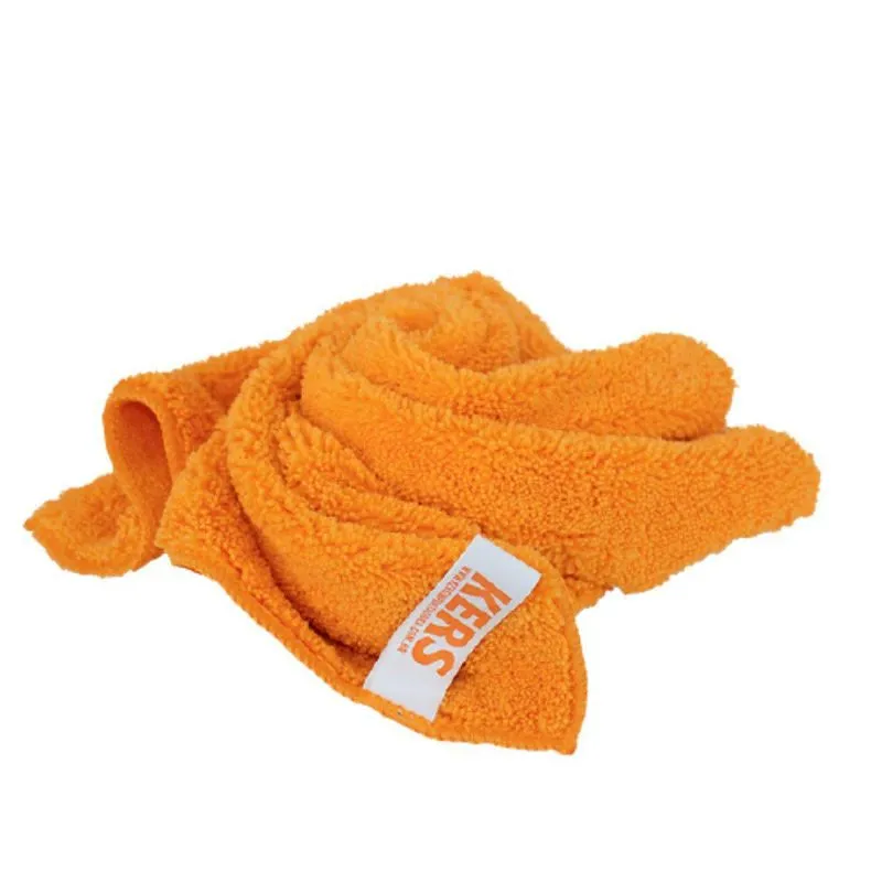 Flanela De Microfibra Laranja 40x40cm 300gsm Kers