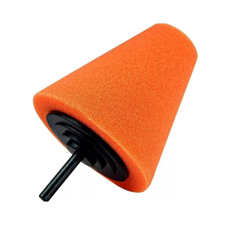 Cone De Espuma Laranja Para Polimento De Rodas Média Kers