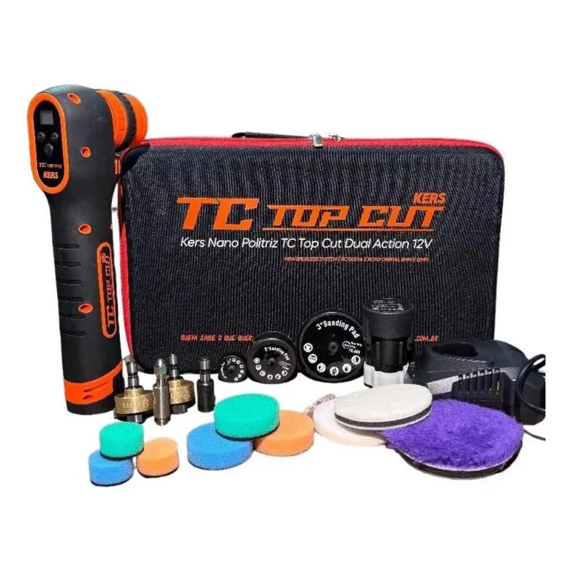 Kers Nano Politriz Tc Top Cut Dual Action Bateria 12V