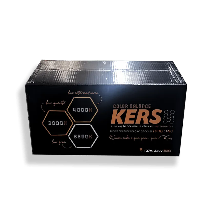 Iluminação Colmeia Kers 11 Células Color Balance 3 Cores Bivolt 330W