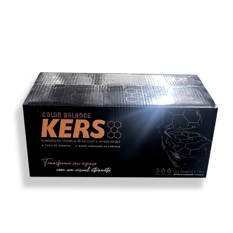 Iluminação Colmeia Kers 5 Células Color Balance 3 Cores Bivolt 168W