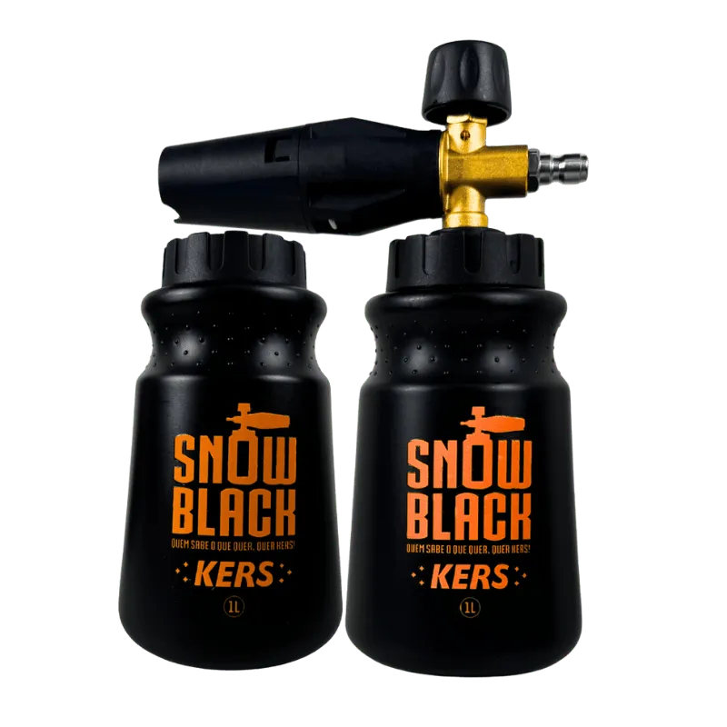 Snow Black Canhão de Espuma Snow Foam Kers 1L