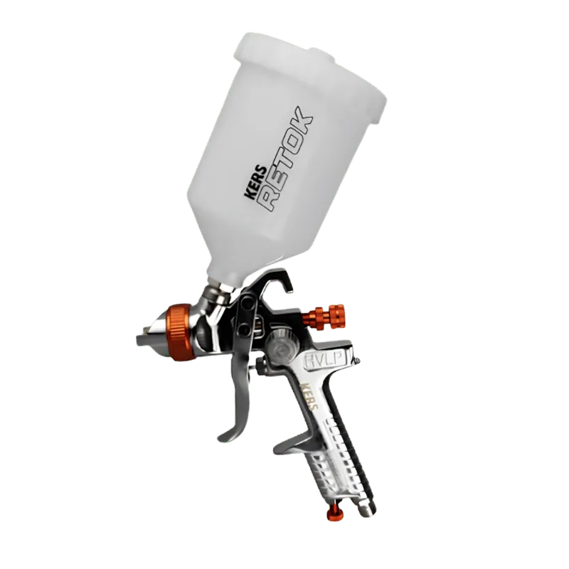 Pistola de Pintura Retok HVLP 1.4mm 600ml Kers