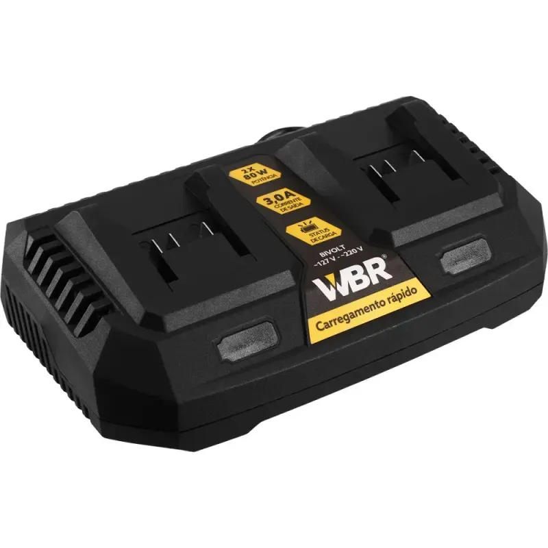 Carregador de Bateria Duplo de Ion Lítio 3A 160W Biv WBR