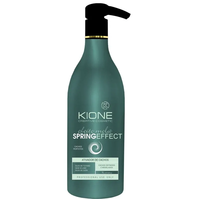 Ativador De Cachos Profissional Kione Spring Effect 1 Litro