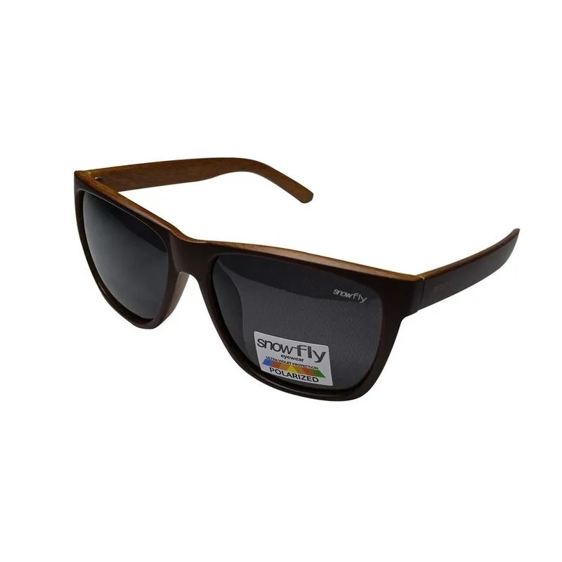 Óculos De Sol Snowfly Casual Unissex Marrom P93361-CO6