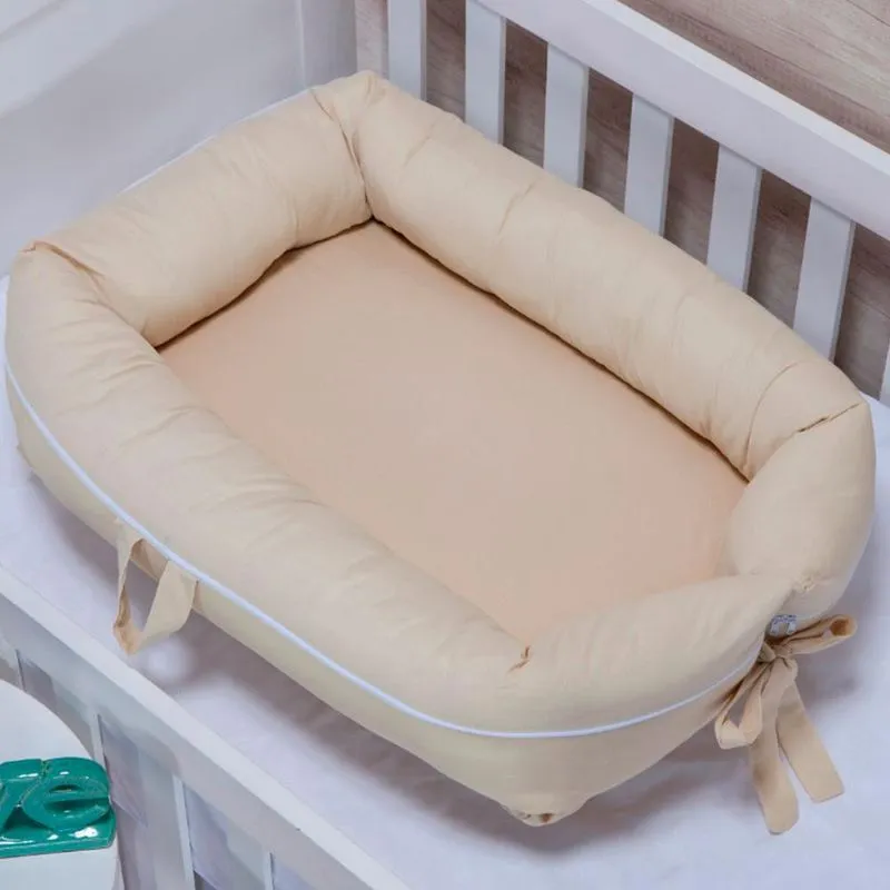 Ninho Redutor De Berço Aconchego Baby Bege