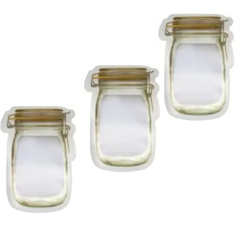 Kit Sacos De Mantimentos 15 X 9,5 Cm Freezer E Geladeira