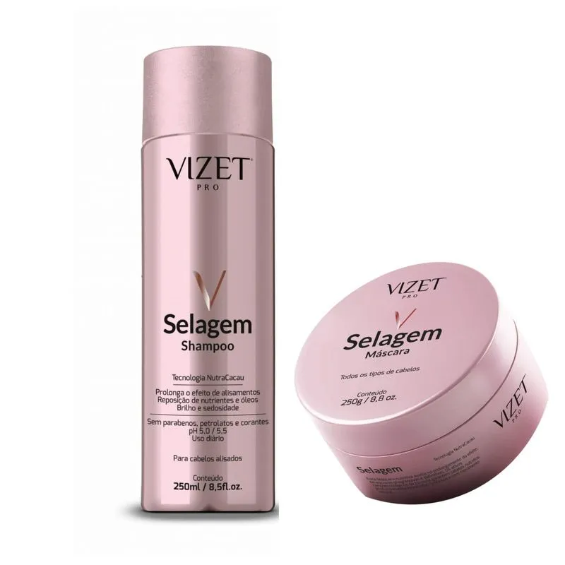 Kit Selagem Vizet Profissional 250g