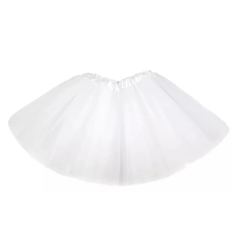 Saia De Tule Branca 35cm Carnaval Festas Eventos