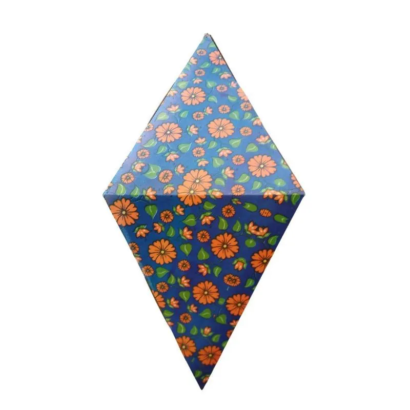 Balão Enfeite Junina Grande 26x64cm Azul/vermelho
